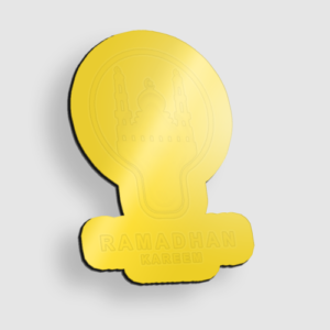 Placa Acrílico A2 | 44x66cm | Acrílico Espelhado Dourado - 2mm
