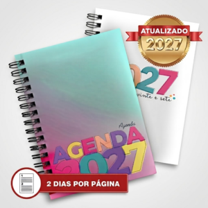 Agenda Colors | 2 Dias por página | 4/4 - 200 Páginas