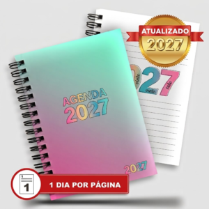 Agenda Colors | 1 Dia por página | 1/1 - 380 Páginas