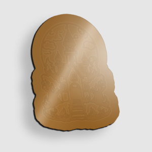 Placa Acrílico A2 | 44x66cm | Acrílico Espelhado Bronze - 2mm