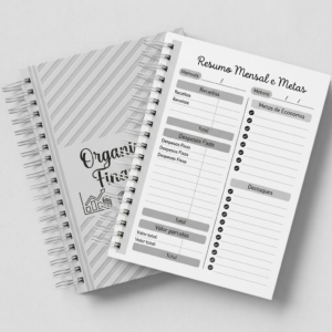 Planner Financeiro | 1x1 | A5 - 160 Pág