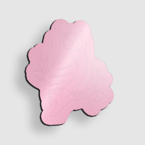 Placa Acrílico A2 | 44x66cm | Acrílico Espelhado Rosê - 2mm